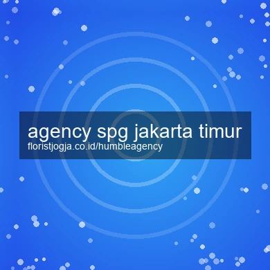 Agency Spg Jakarta Timur