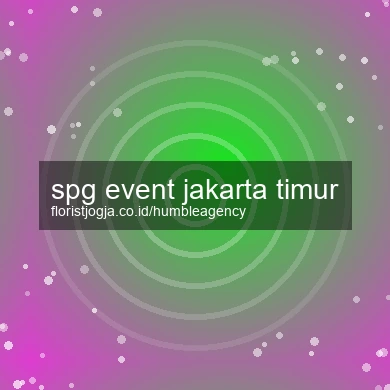 Spg Event Jakarta Timur