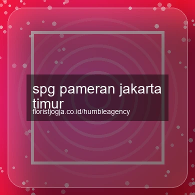Spg Pameran Jakarta Timur