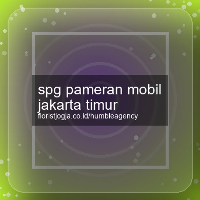 Spg Pameran Mobil Jakarta Timur