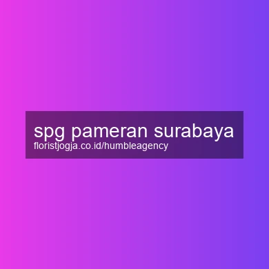 Spg Pameran Surabaya