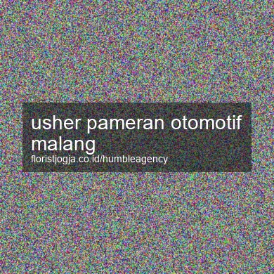 Usher Pameran Otomotif Malang