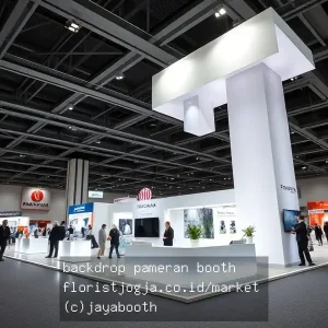 backdrop pameran booth