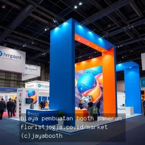 biaya pembuatan booth pameran