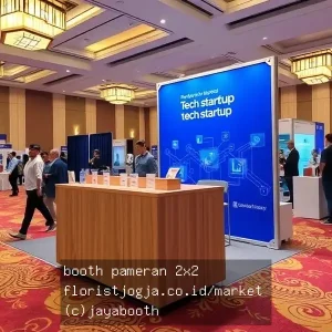 booth pameran 2×2