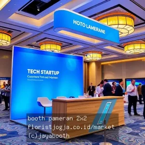 booth pameran 2×2