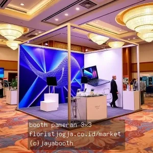 booth pameran 3×3