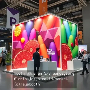 booth pameran 3×3 pandeglang