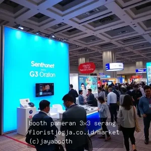 booth pameran 3×3 serang