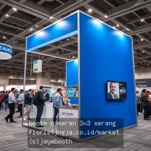 booth pameran 3×3 serang