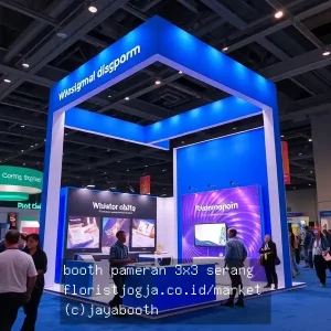 booth pameran 3×3 serang