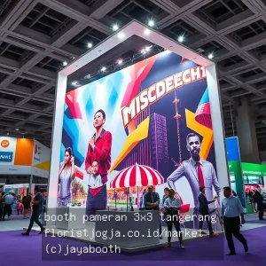 booth pameran 3×3 tangerang