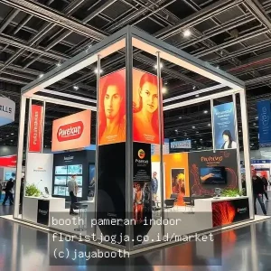 booth pameran indoor