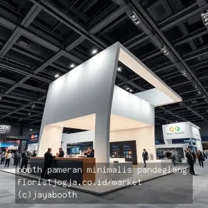 booth pameran minimalis pandeglang