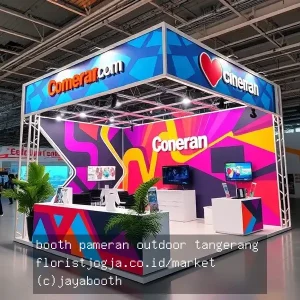 booth pameran outdoor tangerang