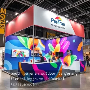booth pameran outdoor tangerang