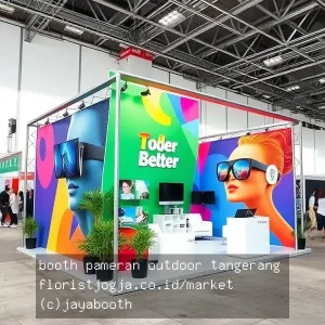 booth pameran outdoor tangerang