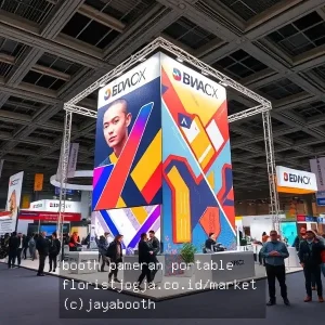booth pameran portable