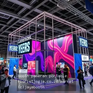 booth pameran portable
