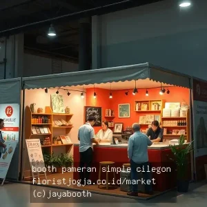 booth pameran simple cilegon