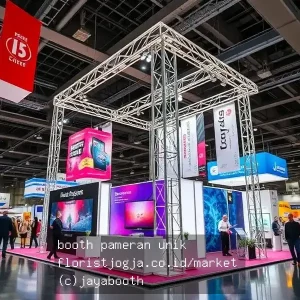 booth pameran unik