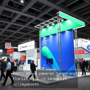 booth stand pameran tangerang
