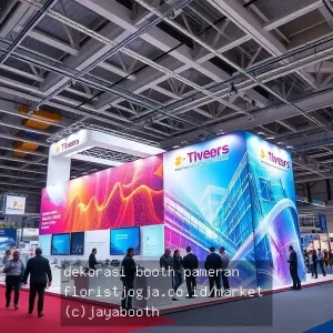 dekorasi booth pameran