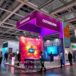 dekorasi booth pameran