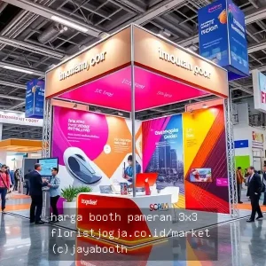 harga booth pameran 3×3