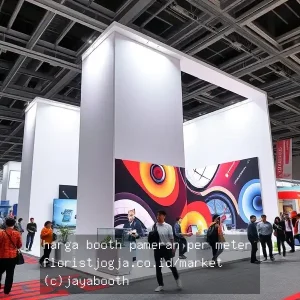 harga booth pameran per meter