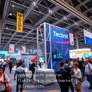vendor booth pameran