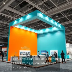 perlengkapan booth pameran
