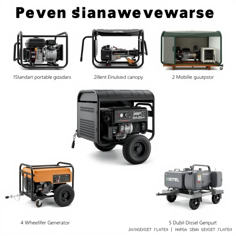 harga sewa genset Klaten