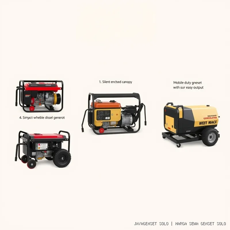 harga sewa genset Solo