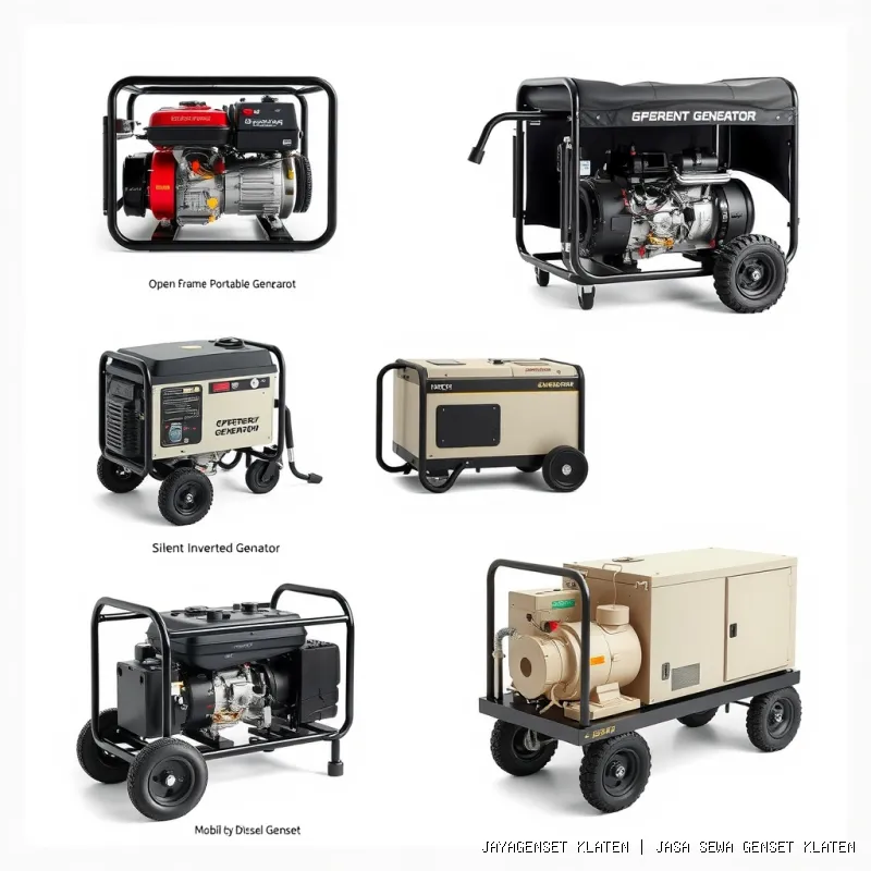 jasa sewa genset Klaten