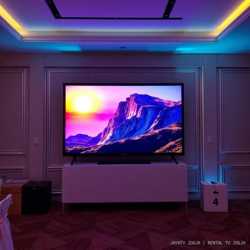 rental tv Jogja