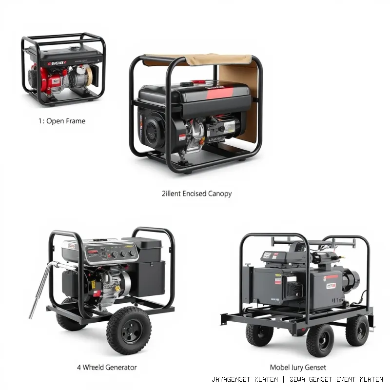 sewa genset event Klaten