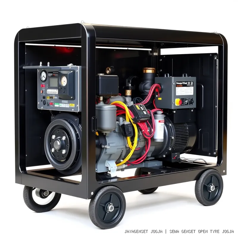 sewa genset open tyre Jogja