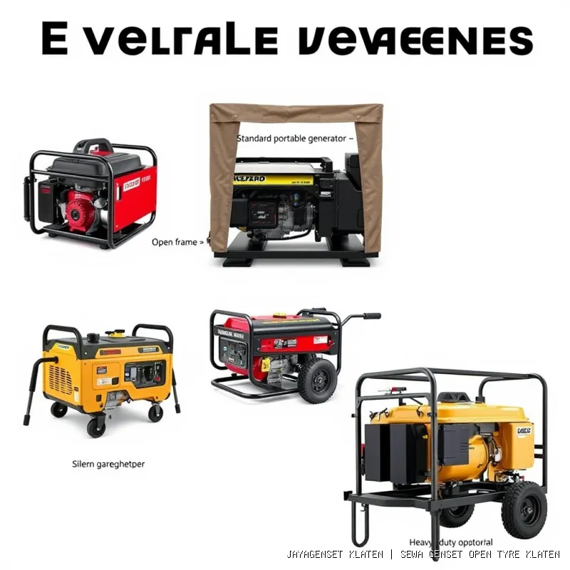 sewa genset open tyre Klaten