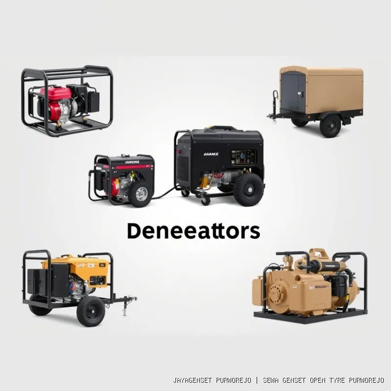 sewa genset open tyre Purworejo