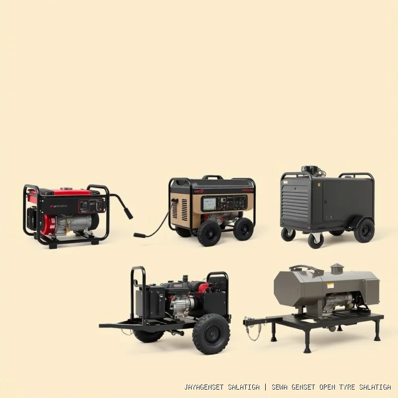 sewa genset open tyre Salatiga