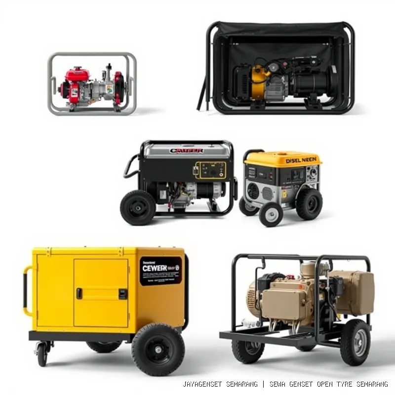 sewa genset open tyre Semarang