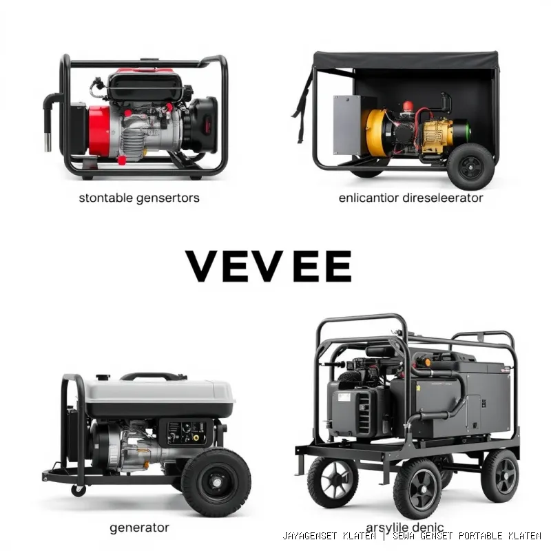 sewa genset portable Klaten
