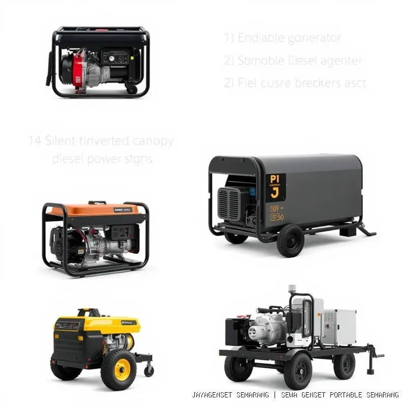 sewa genset portable Semarang