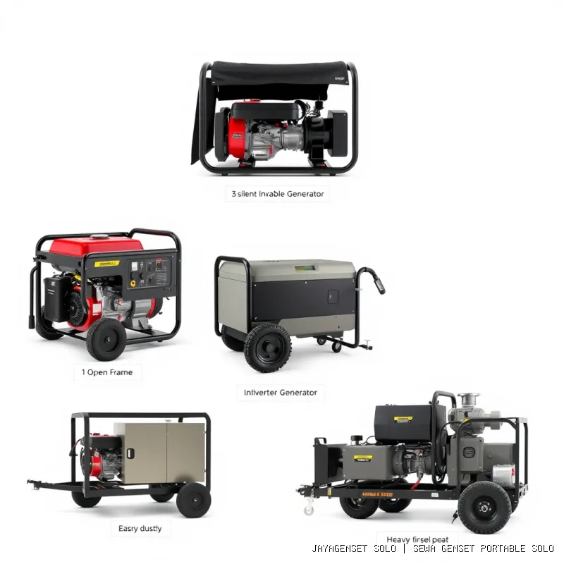 sewa genset portable Solo