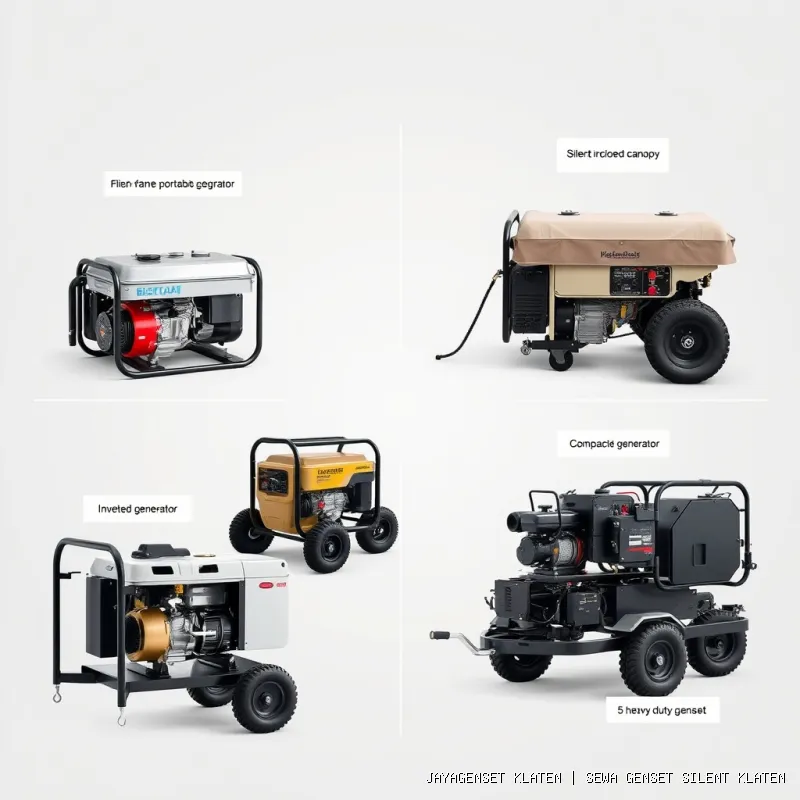 sewa genset silent Klaten