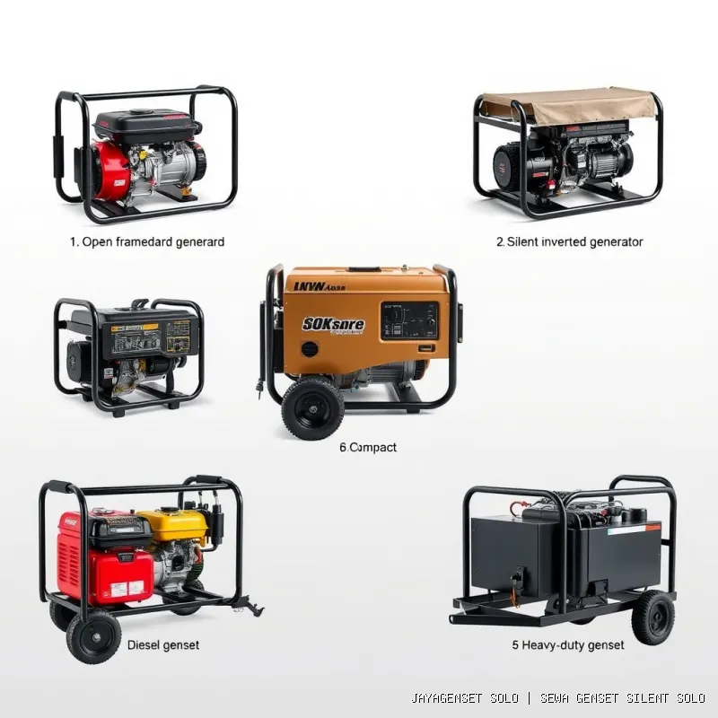 sewa genset silent Solo