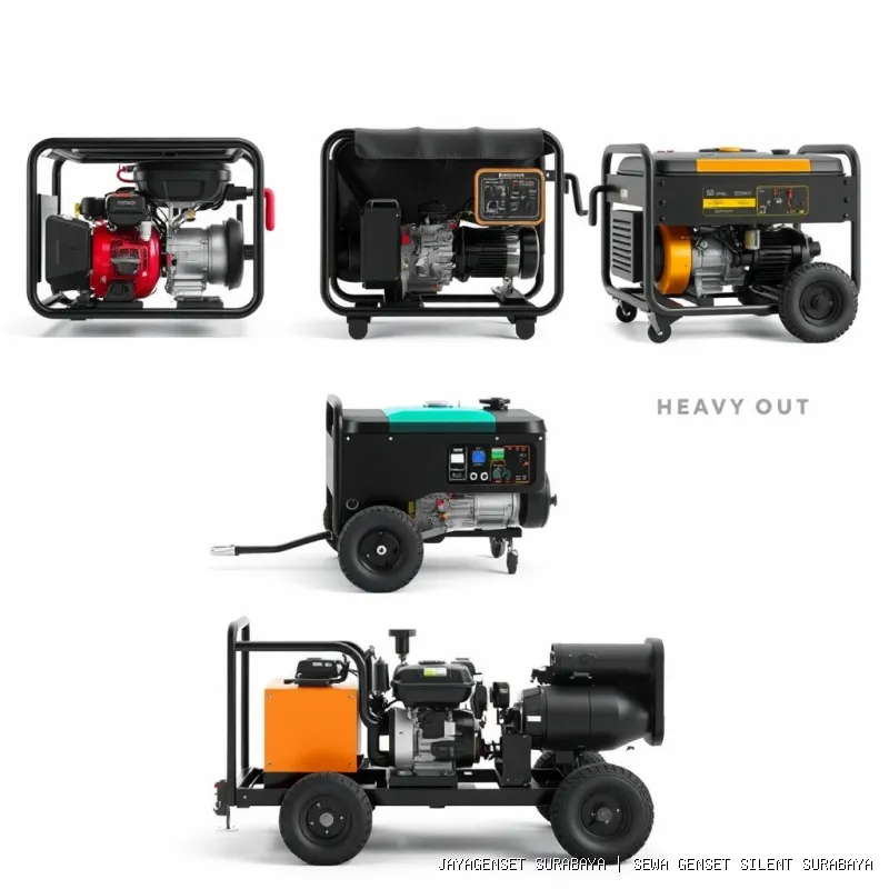 sewa genset silent Surabaya