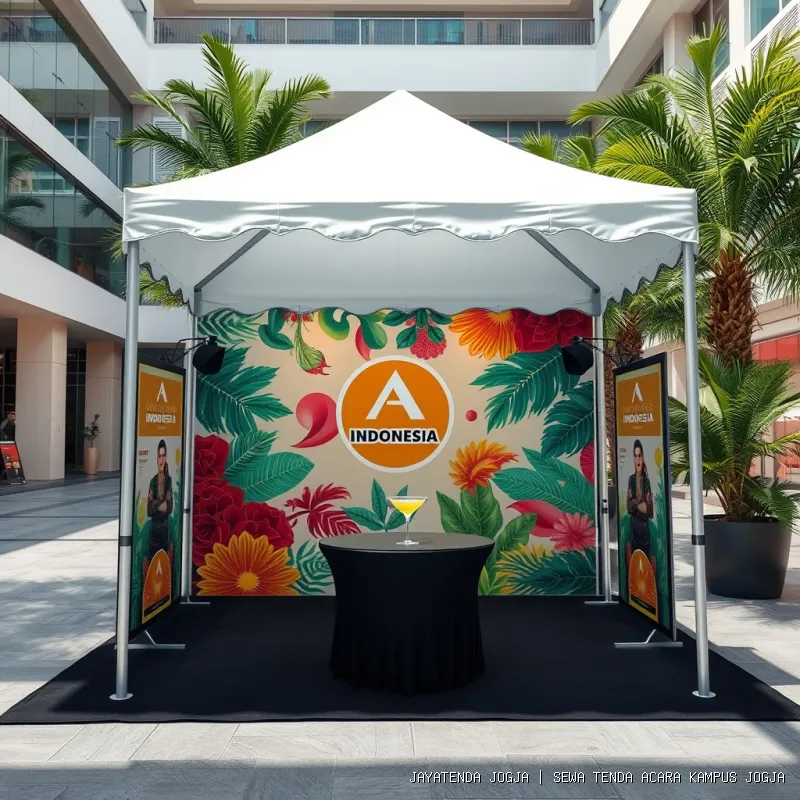 sewa tenda acara kampus Jogja