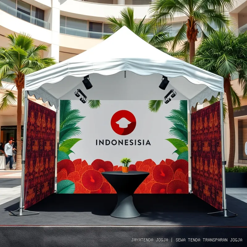 sewa tenda transparan Jogja